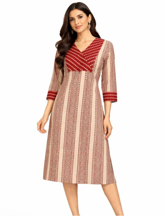 White Geometric Print 46