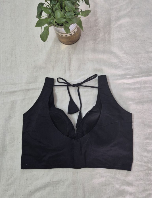 Bollywood Blouse Black