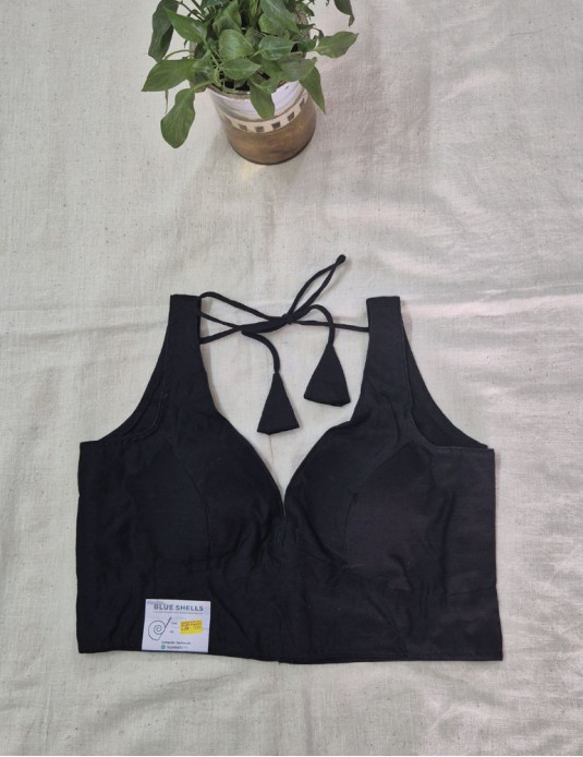 Bollywood Blouse Black