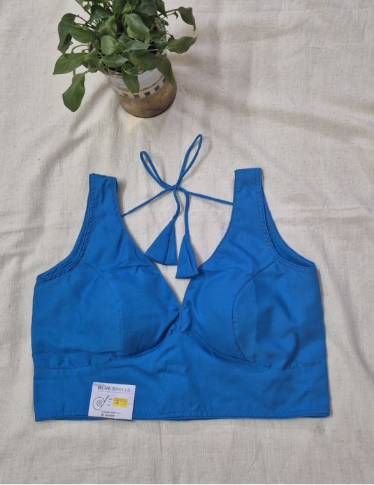 Bollywood Blouse Blue