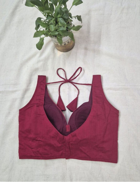 Bollywood Blouse Maroon