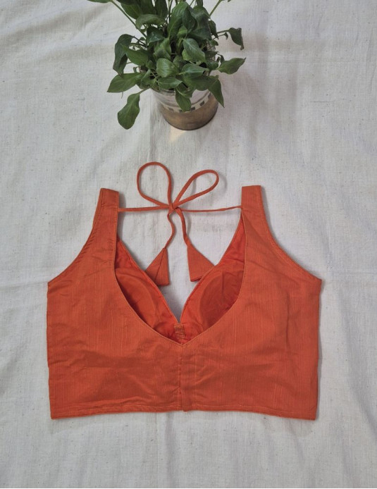 Bollywood Blouse Orange