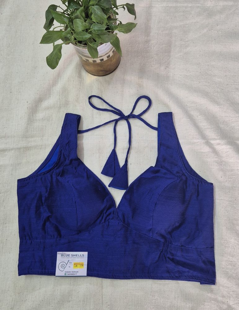 Bollywood Blouse Royal Blue