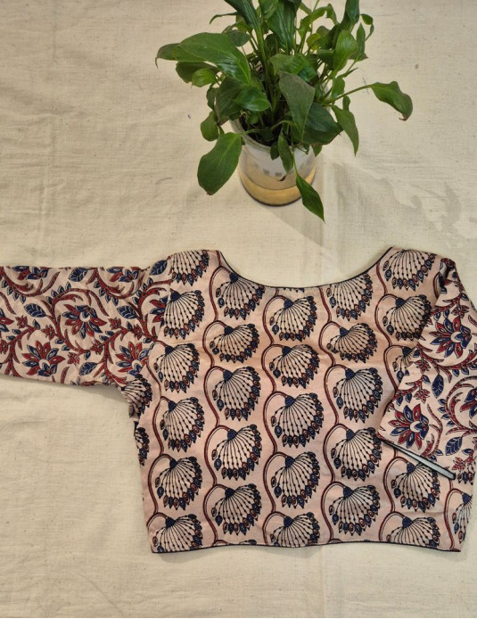 Mashru silk Masaba-Padded Vel Print White