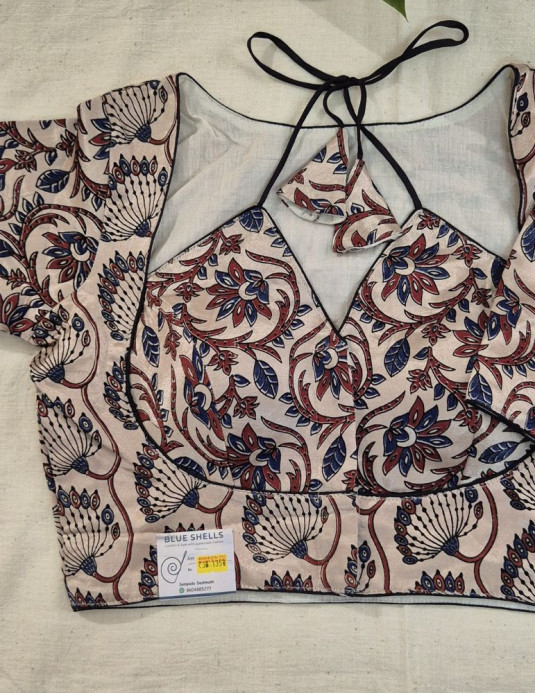 Mashru silk Masaba-Padded Vel Print White